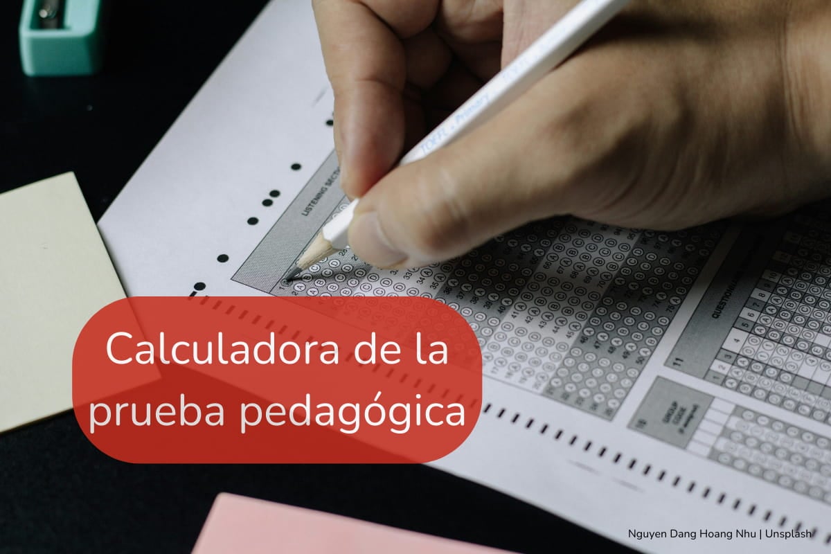 calculadora de la prueba pedagógica, Calculadora de la prueba pedagógica, Más Colombia