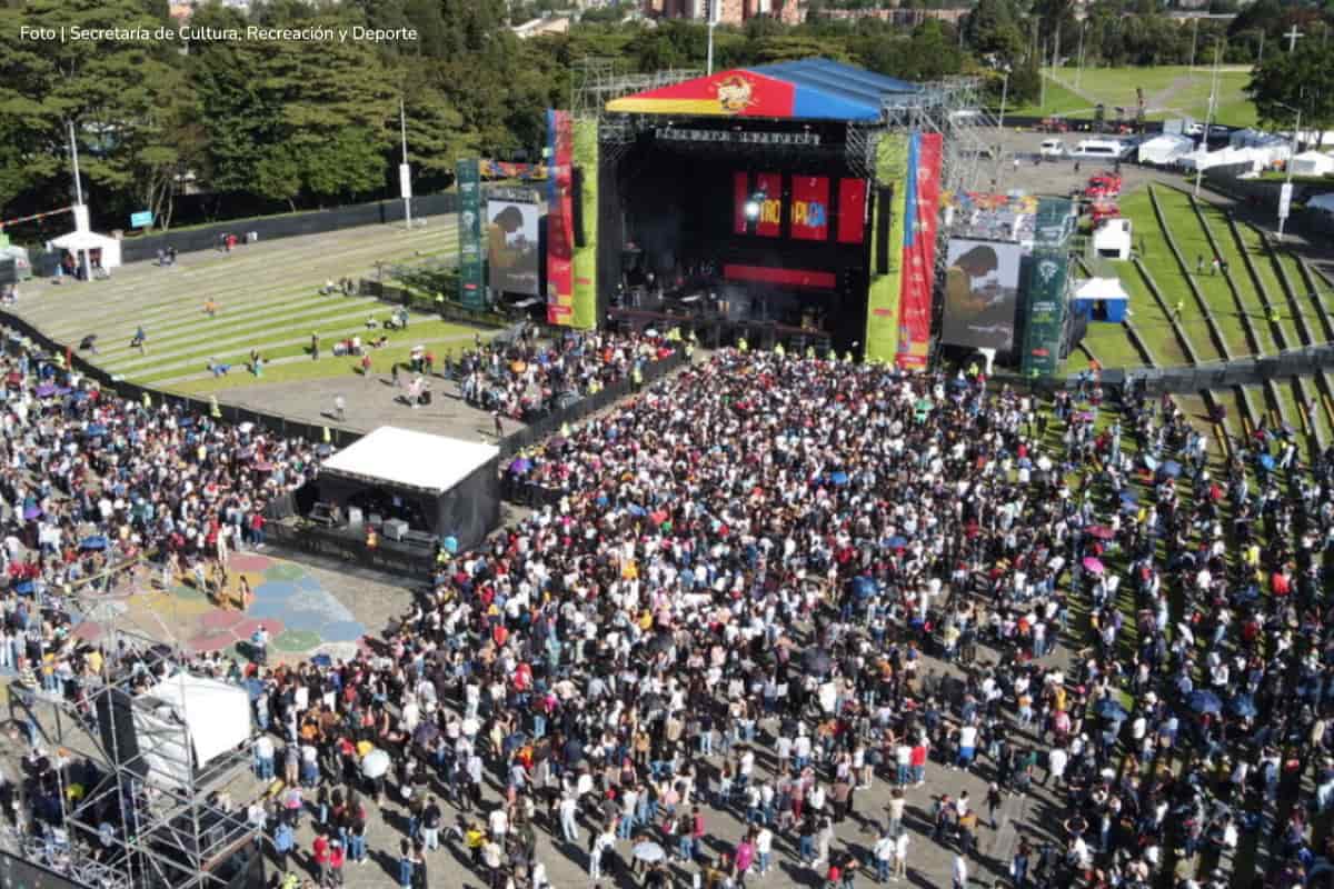 Salsa al Parque 2025, Escenario del Parque Simón Bolívar, Más Colombia