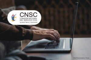 curso virtual de la CNSC, Persona inscribiéndose al nuevo curso virtual de la CNSC, Más Colombia