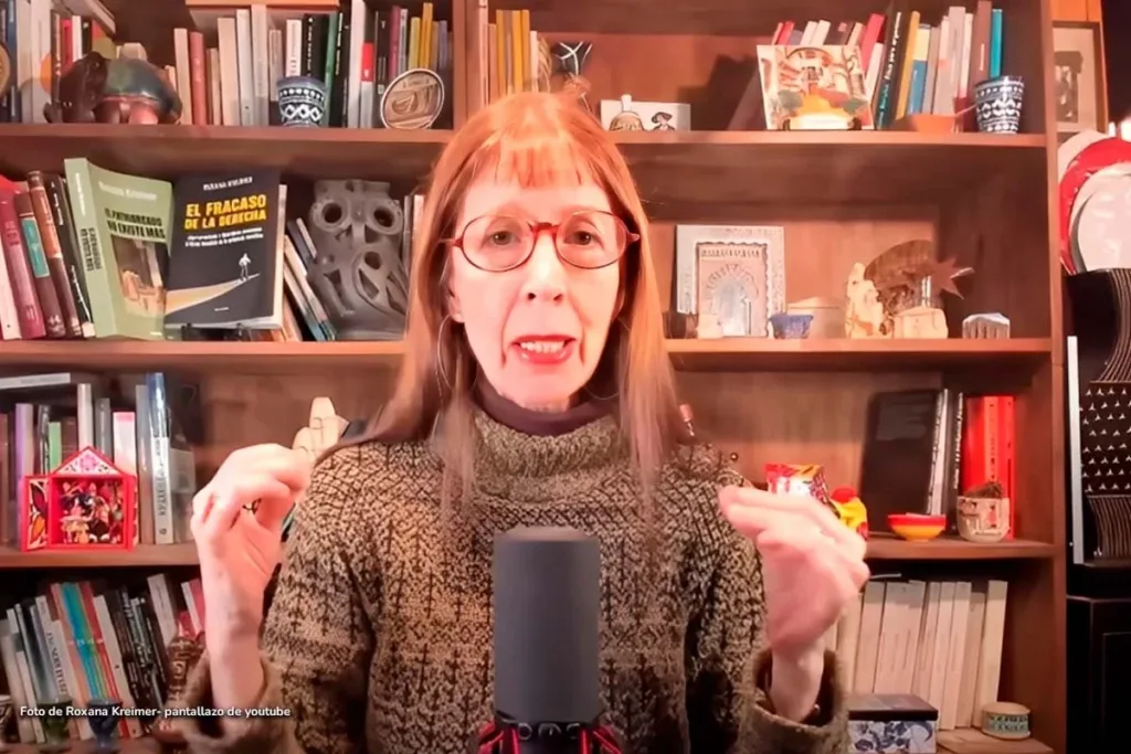 Roxana Kreimer: Milei acorralado por escándalos de corrupción que golpean el corazón de su gobierno y salpican a su hermana 3 Roxana Kreimer analiza corrupción en Argentina desde su canal de YouTube