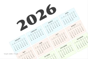 Calendario laboral 2026: todos los festivos y puentes en Colombia