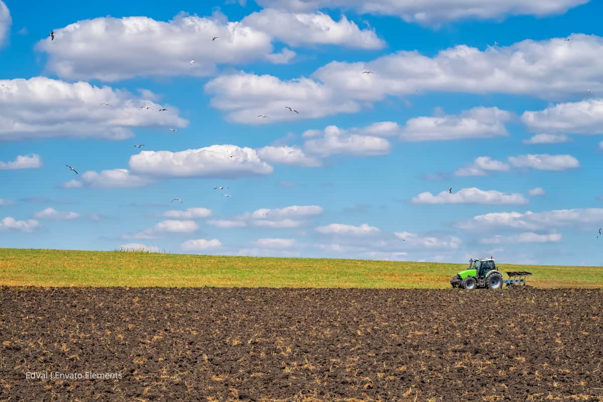 Tractor para la seguridad alimentaria