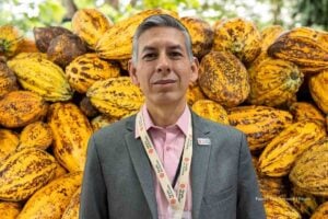 Harold Villota, coordinador del proyecto Cacao para La Paz. Cacao en Colombia