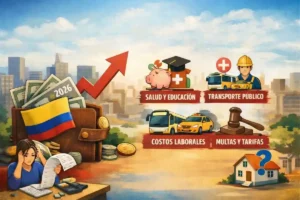 Con el alza del salario mínimo 2026 en Colombia, varios precios y trámites se ajustan en enero. No todo sube, pero algunos gastos sí impactarán el bolsillo.