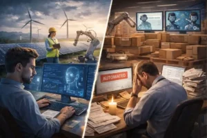 Los trabajos en 2026 no se definirán solo por la inteligencia artificial. Estos son los empleos que crecerán con fuerza y los que perderán relevancia, según proyecciones globales del mercado laboral.