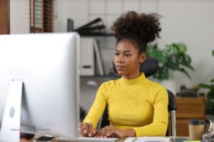A traditional fax machine that is slowly being replaced by cloud faxing