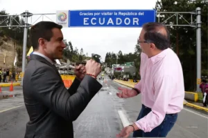 Conflicto Colombia Ecuador. Frontera entre Colombia y Ecuador en medio de tensiones bilaterales