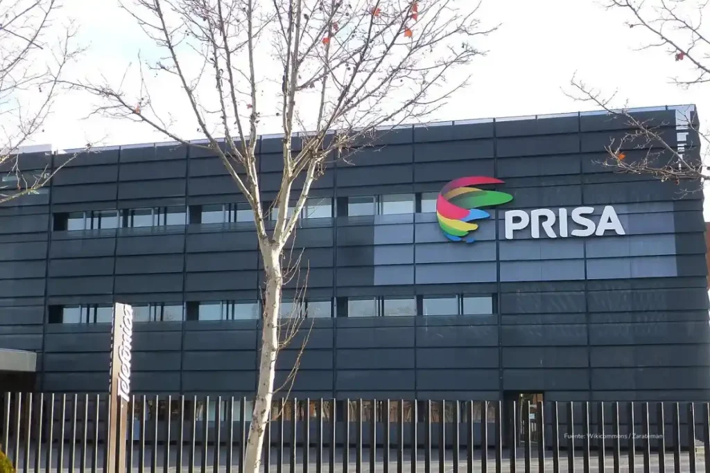 Concentración de medios en Colombia: la fusión de 2 grandes que concentra el mercado 4 Fachada del edificio corporativo del Grupo PRISA, uno de los principales conglomerados de medios de comunicación en España.