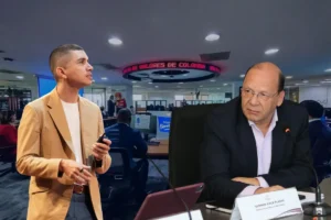 Reunión entre representantes del Gobierno y del sector financiero sobre inversiones forzosas y su impacto en el sistema bancario.