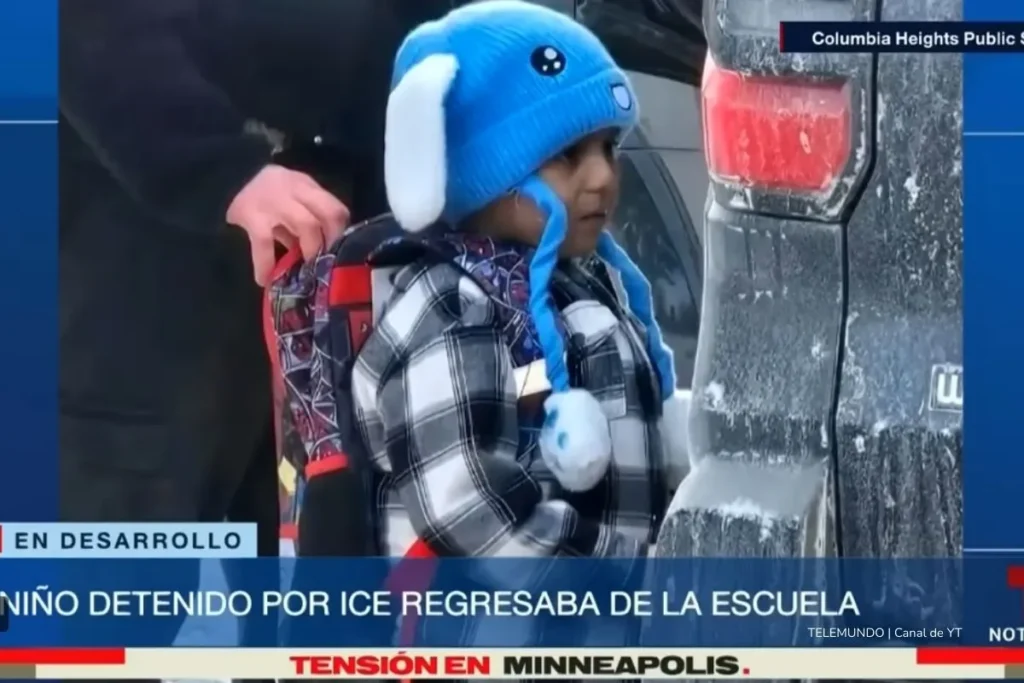 “ICE OUT” en los Grammy 2026: el arte y la protesta que trasladaron al escenario una crisis humana 4 Juez de Estados Unidos ordenó liberar al niño de 5 años y a su padre, detenidos por ICE