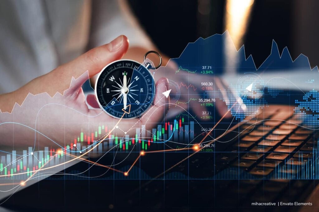 Guía para Operar con Metatrader 4 desde Colombia 3 Metatrader, personas de negocios que buscan computadora con análisis de gráficos, Más Colombia