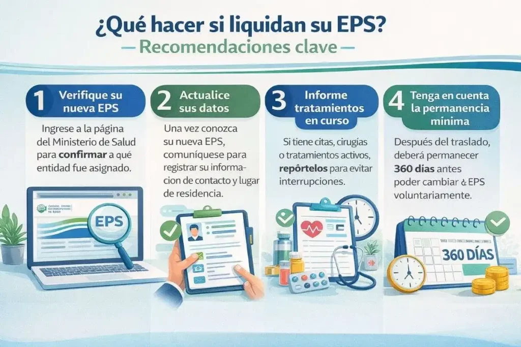 Qué deben hacer los 12 millones de afiliados a las EPS en Colombia tras la decisión de Petro 2 ¿Qué debo hacer si cierran o liquidan mi EPS en Colombia?