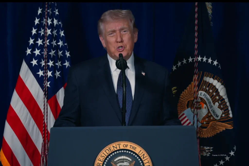 Ataque de EE.UU. e Israel a Irán: lo que significa la muerte de Alí Jamenei para el mundo 4 Presidente de Estados Unidos ofrece declaración tras el ataque de EE.UU. e Israel a Irán y la muerte de Alí Jamenei.