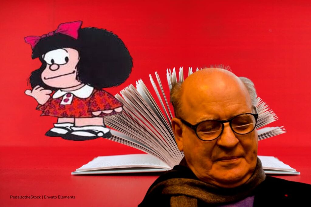 editorial de Mafalda, Ediciones de la Flor, casa de Mafalda, obras de Quino, Mafalda y Quino, Más Colombia