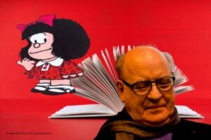 editorial de Mafalda, Ediciones de la Flor, casa de Mafalda, obras de Quino, Mafalda y Quino, Más Colombia