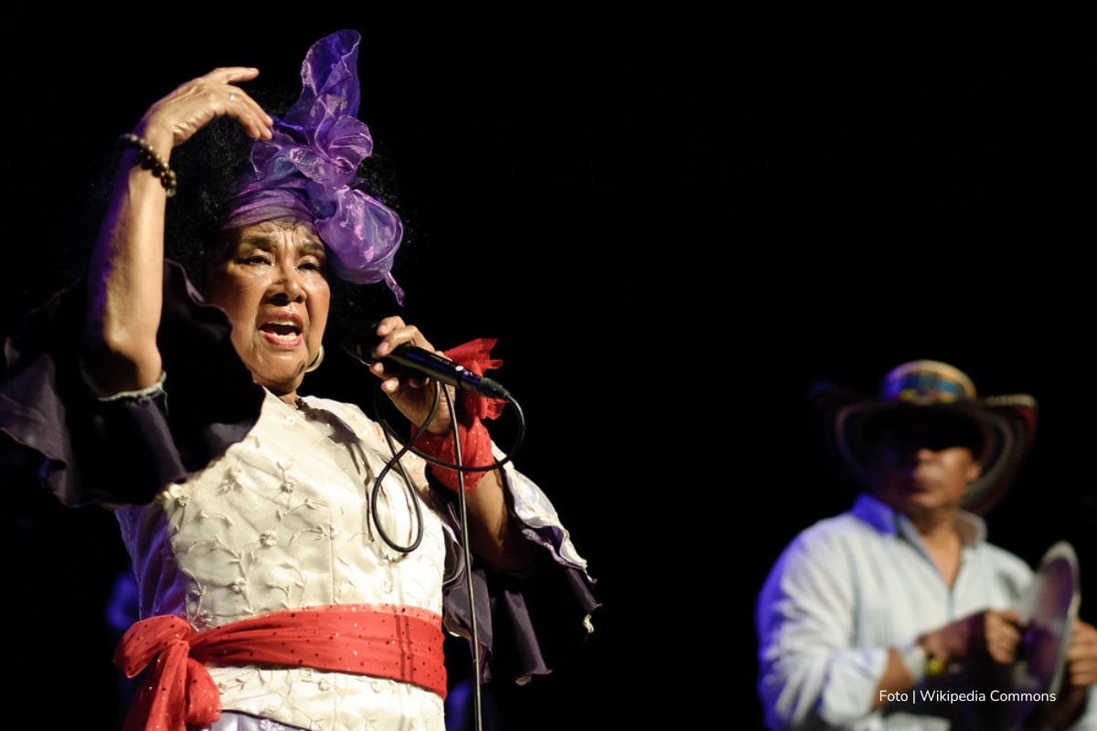 Totó la Momposina tendrá su último adiós en Bogotá y Mompox: así serán las honras para despedir a la voz del Caribe que comienzan hoy, 27 de mayo 1 Totó la Momposina, honras fúnebres de Totó, Totó la Momposina, artista colombiana, Más Colombia