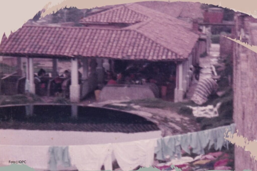 Los lavaderos de Jorge Eliécer Gaitán que fueron construidos en 1936 y que aún funcionan como espacios comunitarios en Bogotá 2 lavaderos de Jorge Eliécer Gaitán, lavaderos comunitarios en Bogotá, lavanderías en Bogotá, antiguos lavaderos de Jorge Eliécer Gaitán, Más Colombia