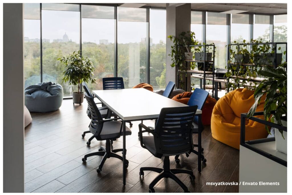 Diseño de espacios de trabajo modernos: cómo optimizar la distribución del mobiliario para aumentar la productividad 2 Diseño de espacios de trabajo modernos, Distribución del mobiliario, Aumentar la productividad, Más Colombia