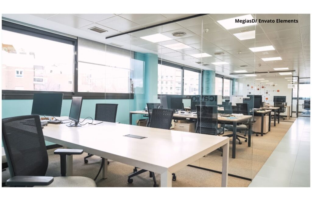 Diseño de espacios de trabajo modernos: cómo optimizar la distribución del mobiliario para aumentar la productividad 3 Diseño de espacios de trabajo modernos, Distribución del mobiliario, Aumentar la productividad, Más Colombia